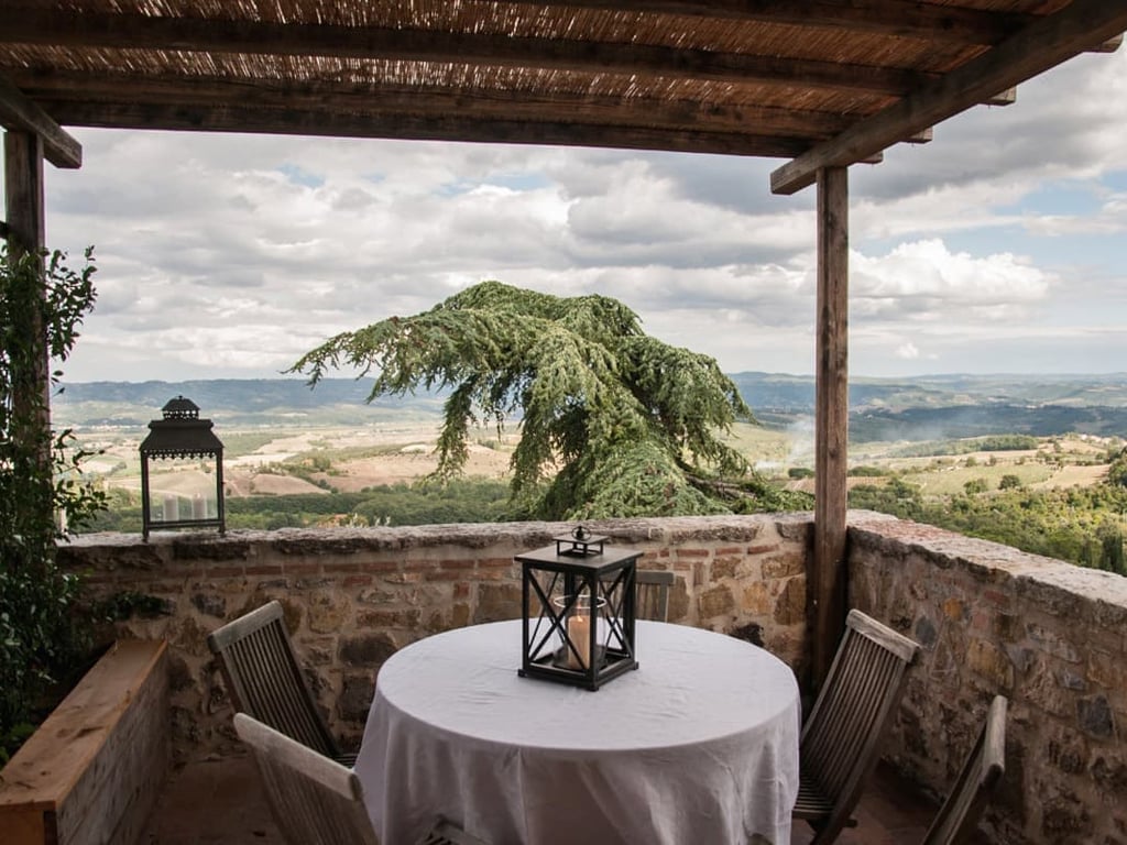 Aceronina | San Casciano dei Bagni villa for six with pool 