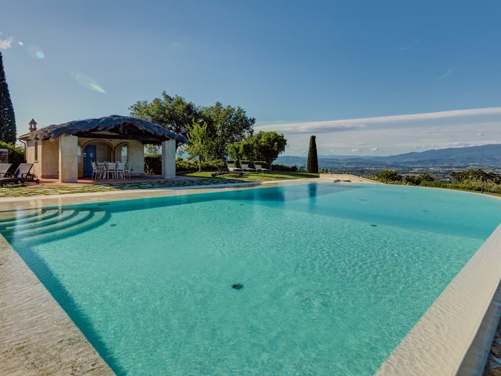San Michele | Villa, Jacuzzi and pool overlooking Arezzo