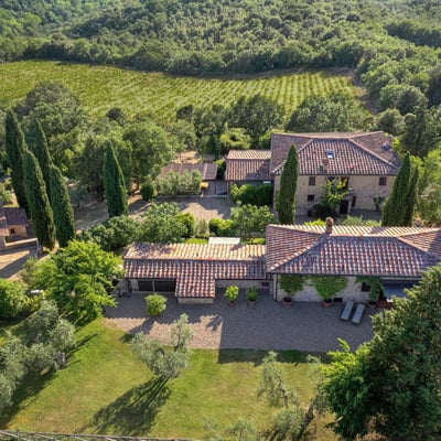 Borgo Castello | Villa in Chianti with pool, sauna & Jacuzzi 
