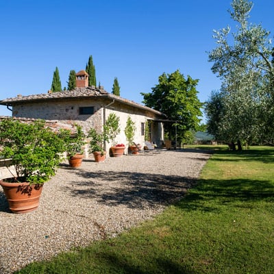 Borgo Castello | Villa in Chianti with pool, sauna & Jacuzzi 