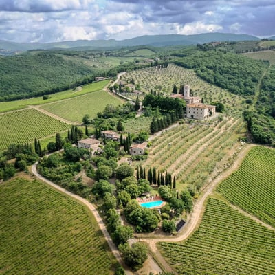 Borgo Castello | Villa in Chianti with pool, sauna & Jacuzzi 