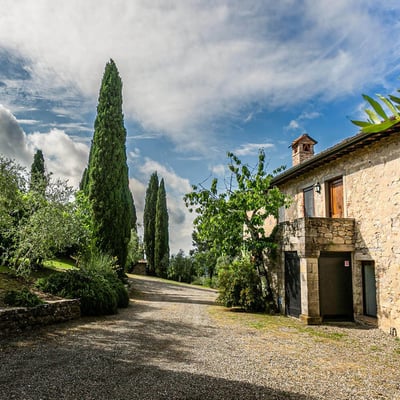 Borgo Castello | Villa in Chianti with pool, sauna & Jacuzzi 