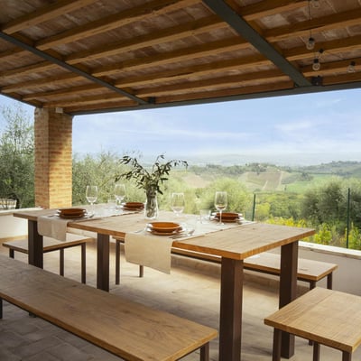 Casa Andrea | San Gimignano cottage for 4 with a hot tub