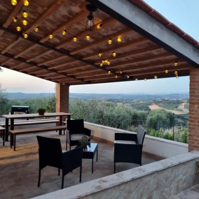 Casa Andrea | San Gimignano cottage for 4 with a hot tub