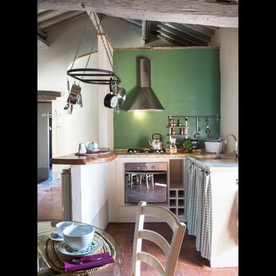 Damiano | A stone cottage with large shaded patio and expansive views