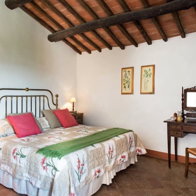 Damiano | A stone cottage with large shaded patio and expansive views