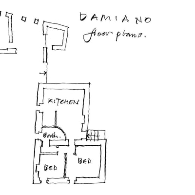 Damiano | A stone cottage with large shaded patio and expansive views