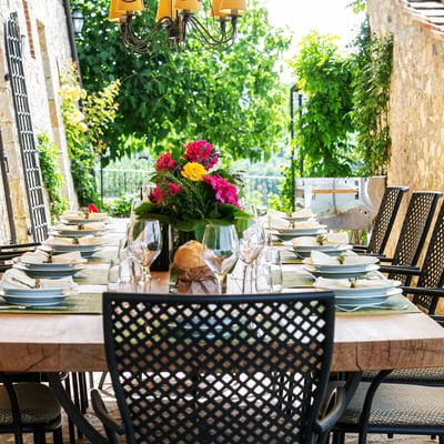 Podere Castello | Elegant Tuscan Farmhouse with vineyard views