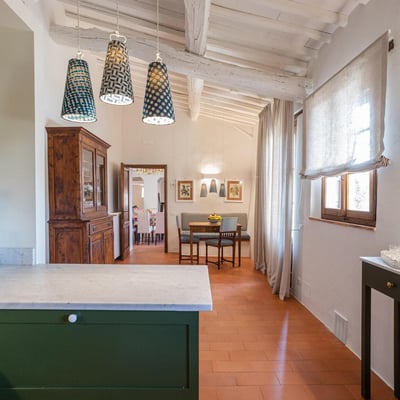 Podere Castello | Elegant Tuscan Farmhouse with vineyard views