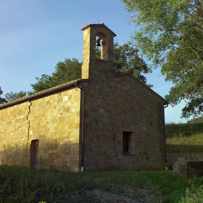 Podere Enea | Country House and Pool with views of Pienza