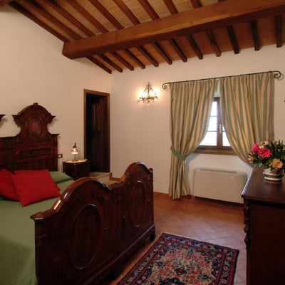 Podere Enea | Country House and Pool with views of Pienza