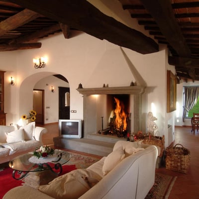 Podere Enea | Country House and Pool with views of Pienza