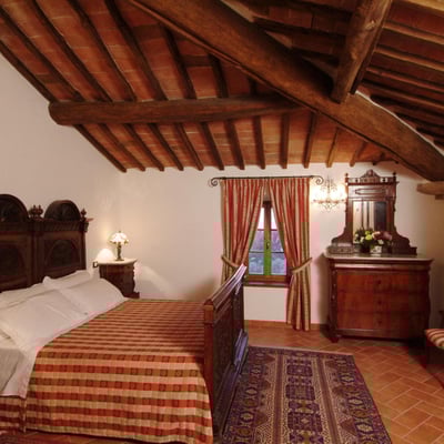 Podere Enea | Country House and Pool with views of Pienza