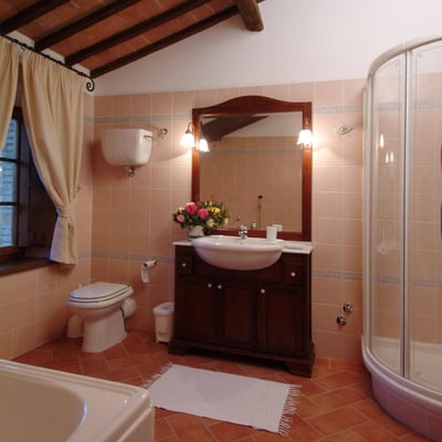 Podere Enea | Country House and Pool with views of Pienza