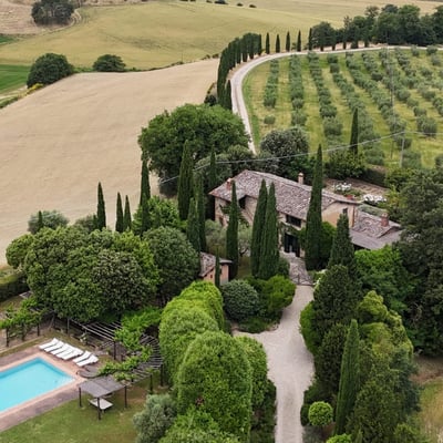 Podere Sant'Adele | Private Tuscan Villa for ten near Cetona