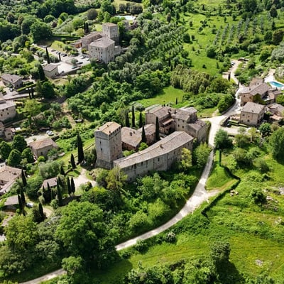 Stigliano: Tower Two | Tuscan apartment for 2 in a medieval tower