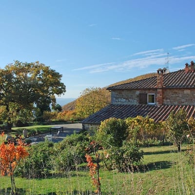 Valdorcia | Val d'Orcia Villa for 8 with Pool and Stunning Views