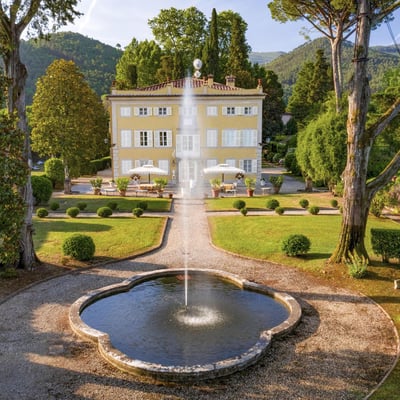Villa Ponte | Majestic Villa near Lucca with pool and gardens
