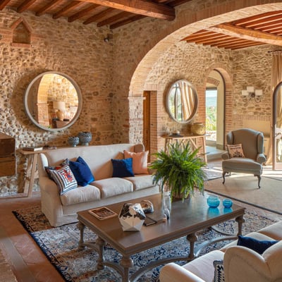Bonazza | Tuscany Villa for 20 with a pool & spa near Tavarnelle