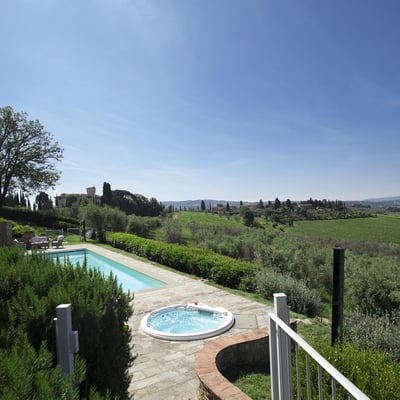 Villa del Chianti | Villa for 12 with a swimming pool and spa