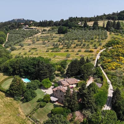 Villa San Donato | A Tuscan Villa for Ten Amid Vineyards and Olive Groves