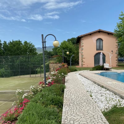 Having a Tennis court is a delight