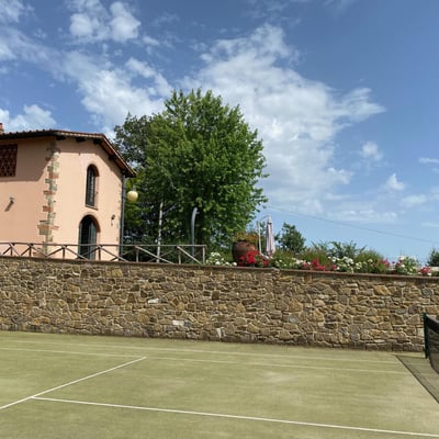 Having a Tennis court is a delight