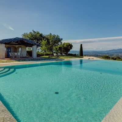 San Michele | Villa, Jacuzzi and pool overlooking Arezzo
