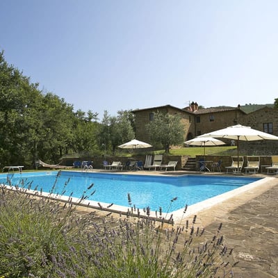 Stalla | Tuscan agriturismo apartment with shared pool