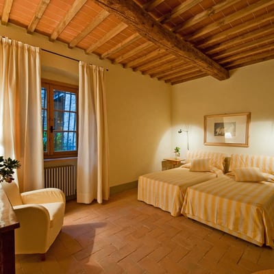 Terrazzino has two twin bedrooms