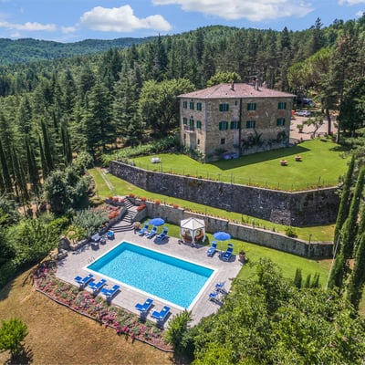 Villa di Monterchi | A magnificent Tuscan villa for 12