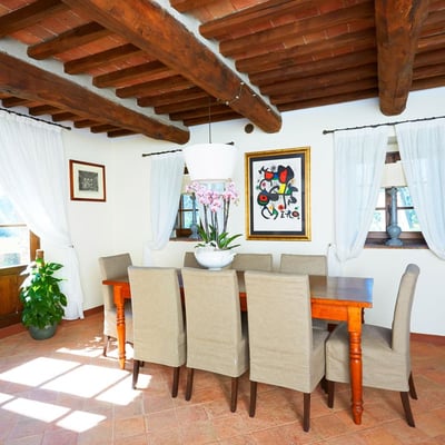 Villa Amorosa | Tuscan Villa for 12 with fenced pool and tennis court