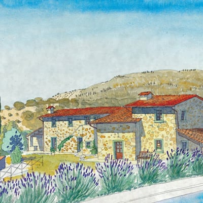 Castelonchio | Villa for 6 with Private Pool on Lake Trasimeno