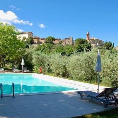Frasca | Apartment and shared pool close to a village