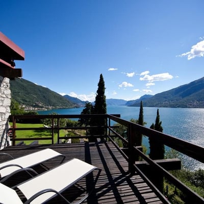Archimede | Modernist villa with Pool and Jacuzzi on Lake Como