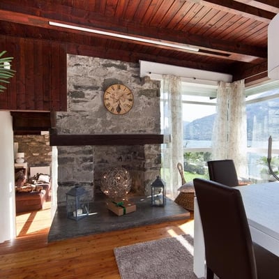 Archimede | Modernist villa with Pool and Jacuzzi on Lake Como