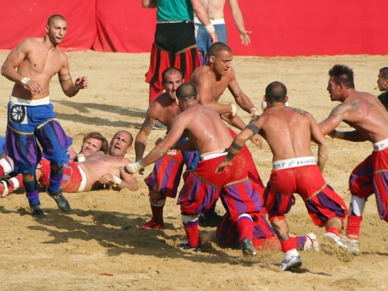 Calcio Storico 2025 in Florence, Italy