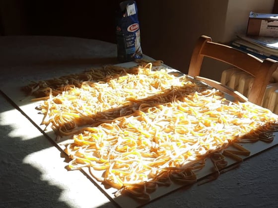 Home made Fettuccine