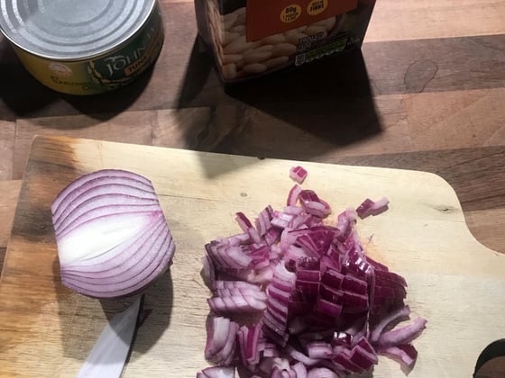 Pasta with Cannellini Beans and Tuna