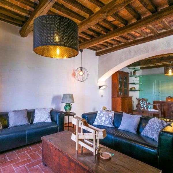 All apartments share a common area on the ground floor, with a coffee machine and books