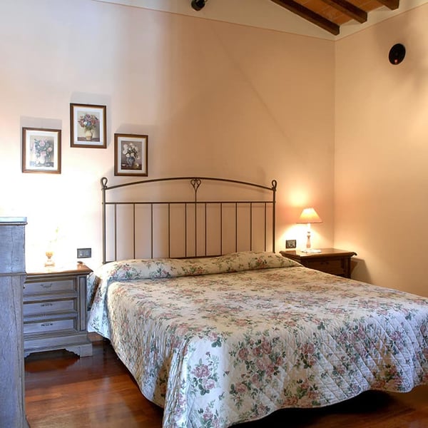 The bedrooms have A/C