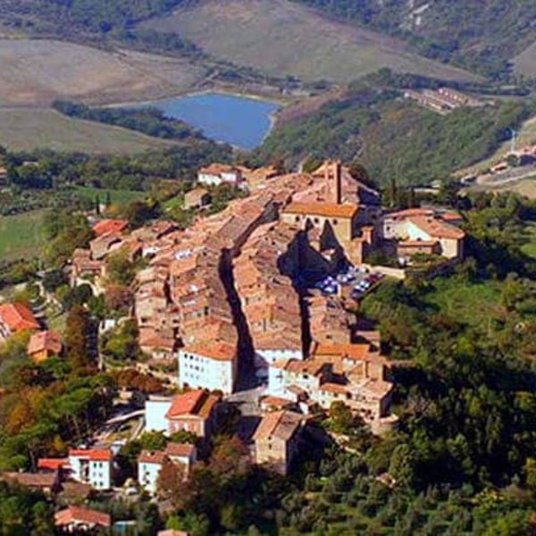 Radicondoli is a beautiful Tuscan village and is just a short walk away
