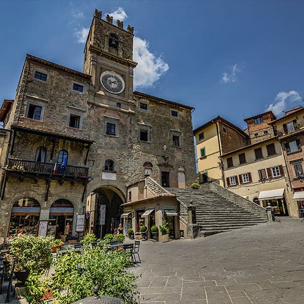 Cortona was made famous by the novel "Under the Tuscan sun"
