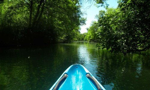 Canoeing on the Argens