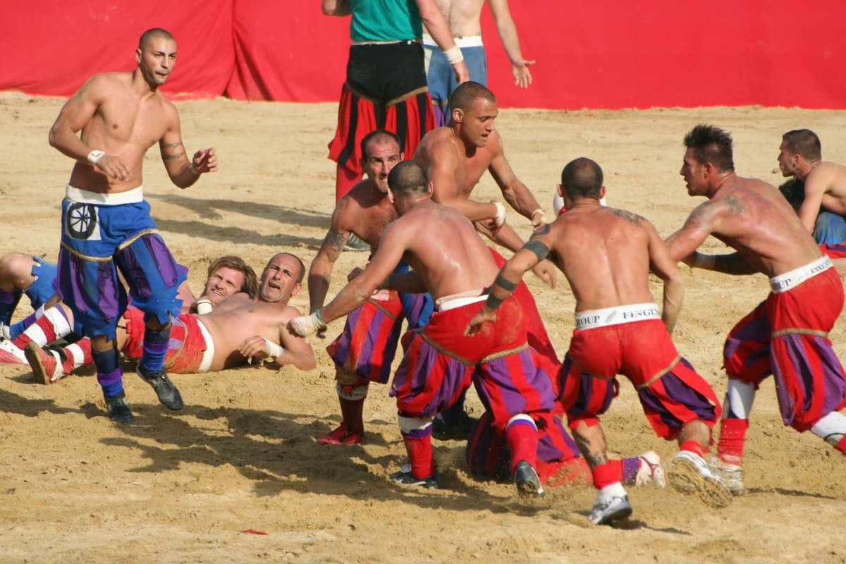 Calcio Storico 2025 in Florence, Italy