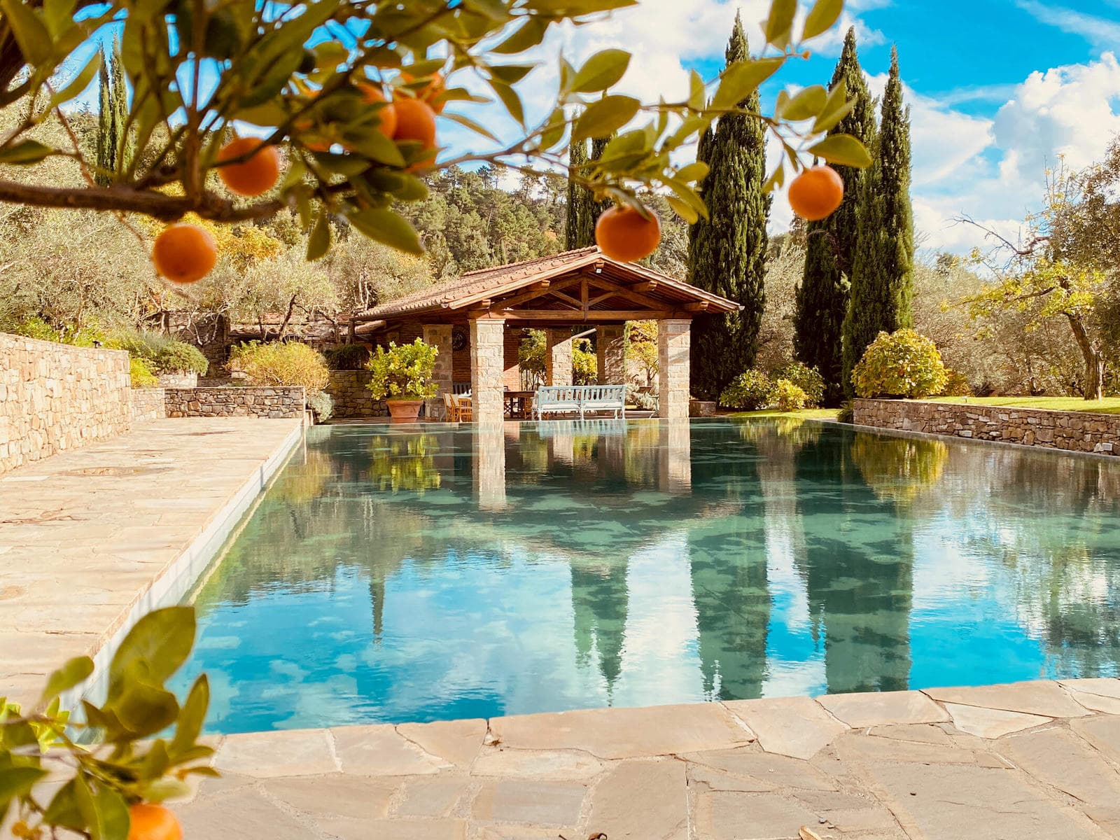 Italian Villas with Shared Pools