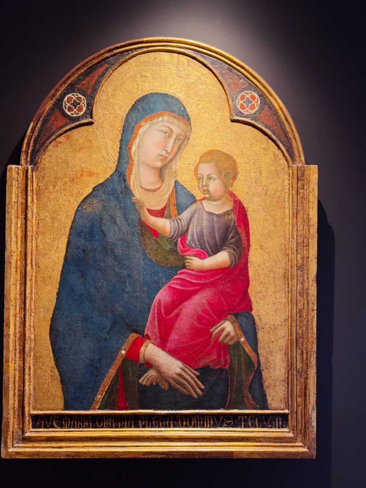 Madonna con bambino di Niccolo di Segna
