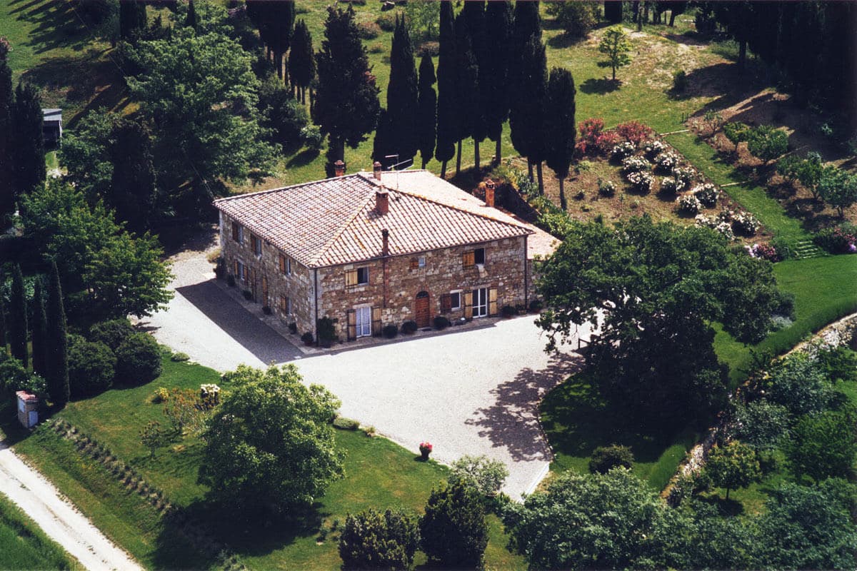 Aerial View of Valdorcia