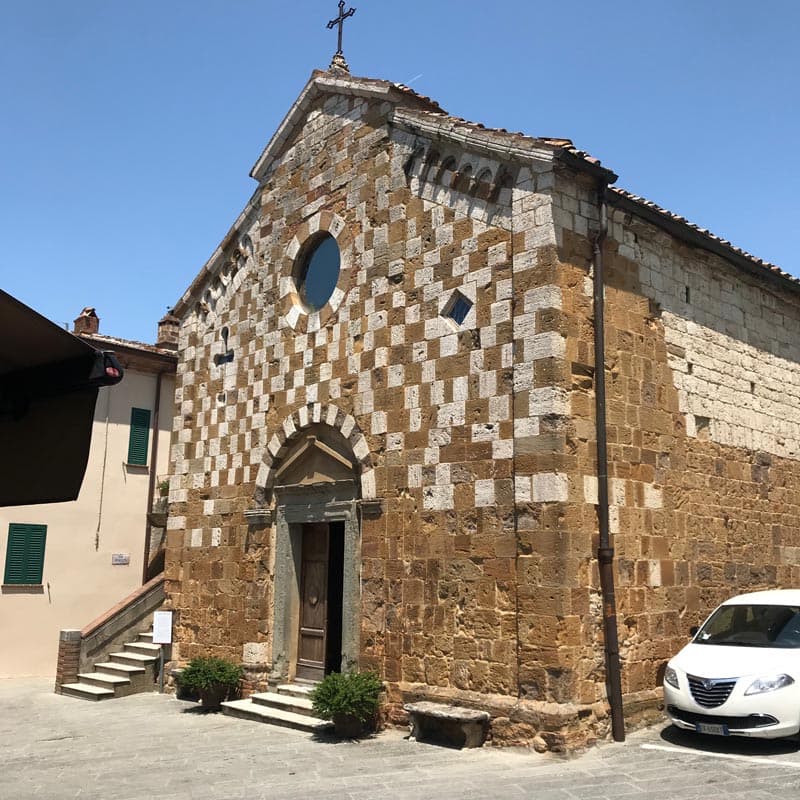 The Church in Trequanda