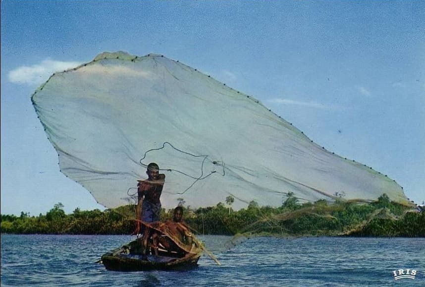 Fishermen on Lake Trasimeno